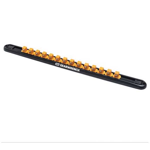 GearWrench 83127 Socket Rail, 14-Drive Clip, 15-1/2 in L, Aluminum - 3