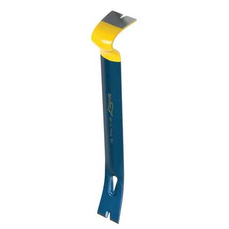 Estwing HB-15 Claw Handy Pry Bar, 15 in L, Offset Tip, Steel, Blue/Yellow, 1-3/4 in W