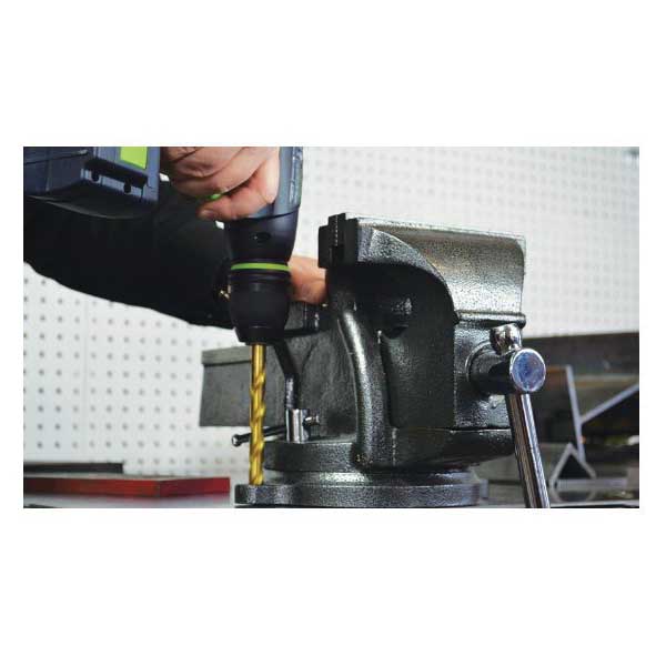 4 in Bench Vise, Bessey, 4 in Jaw Opening, 2 in D Throat, Heavy-Duty - 2