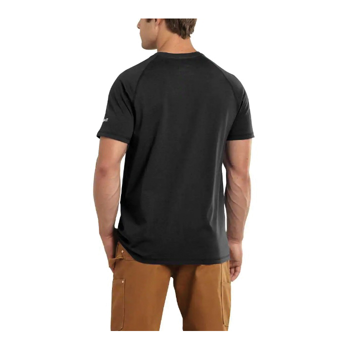 Carhartt Delmont Series 100410-G18TLLXLA T-Shirt, XL, Tall, Cotton/Polyester, Musk Green, Crew Neck Collar, Short Sleeve - 1