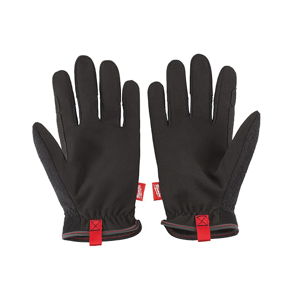 Buy Milwaukee 48-22-8712 Work Gloves, Men's, L, 7.63 to 7.86 in L,  Reinforced Thumb, Elastic Cuff, Synthetic Leather L, Black/Red