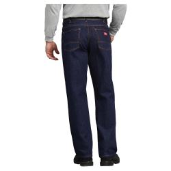 Dickies 9393-RNB-32X32 Jeans, S/M, 32 in Waist, 32 in L Inseam, Rinsed Indigo Blue, Regular, Straight Fit - 2