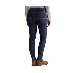 Carhartt 102734-457-8-R Jeans, 8, 30 to 31 in Waist, 30 in L Inseam, Sundried, Skinny, Slim Fit, Regular, Stretchable
