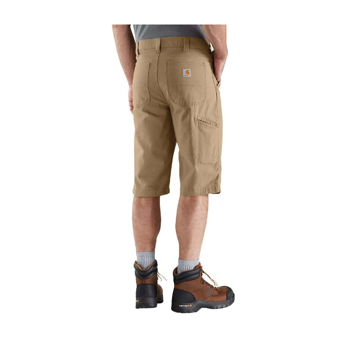 Carhartt 103110-03930A Shorts, 30 in, Cotton/Spandex, Gravel - 2