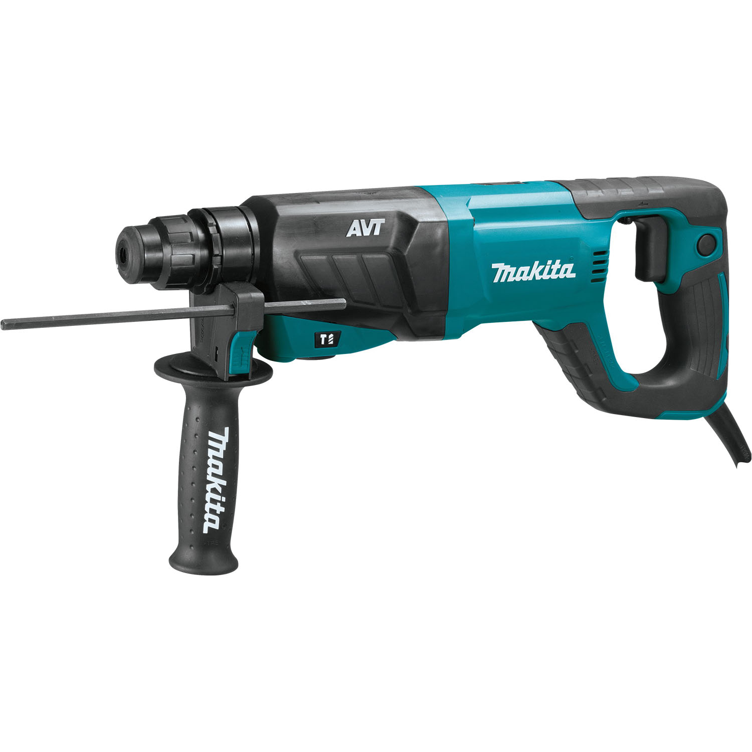 Makita HR2641 Rotary Hammer, 8 A, SDS-Plus Chuck, 1 in Chuck, 0 to 4500 bpm, 2.9 J Impact Energy