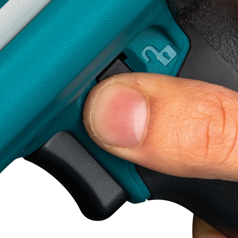 Makita XNB02Z Nailer, Tool Only, 18 V, 110 Magazine, 16 ga Nail, Nail Fastener, 1 to 2-1/2 in Fastener