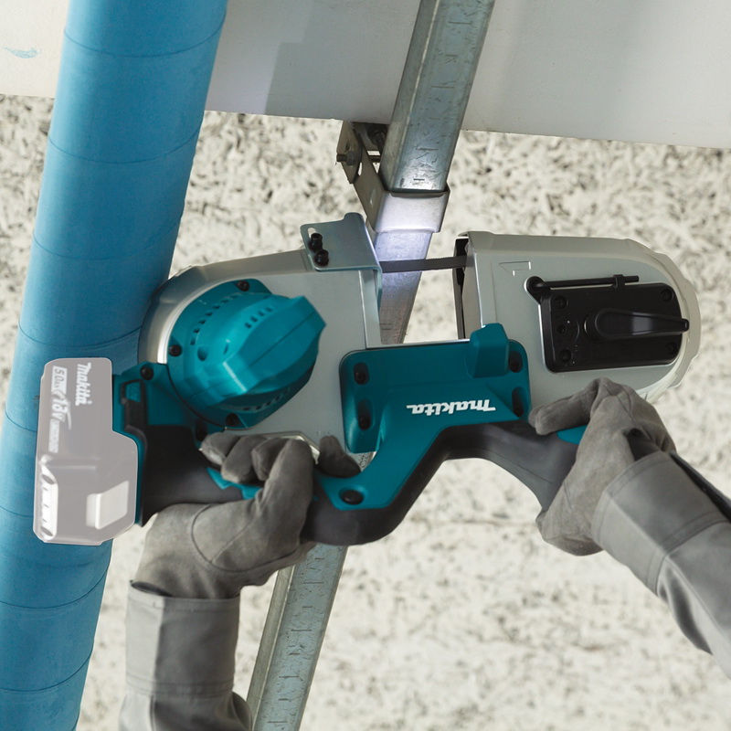 Makita XBP03Z Band Saw, Tool Only, 18 V Battery, 32-7/8 in L Blade, 2-1/2 in Cutting Capacity