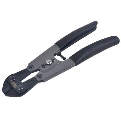 Master Mechanic 213219 Bolt and Cable Cutter, Steel Jaw, 8 in OAL, Black/Red Handle