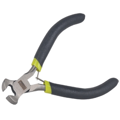 Master Mechanic 213192 End Nipper Mini Plier, Steel Jaw, 4-1/2 in OAL