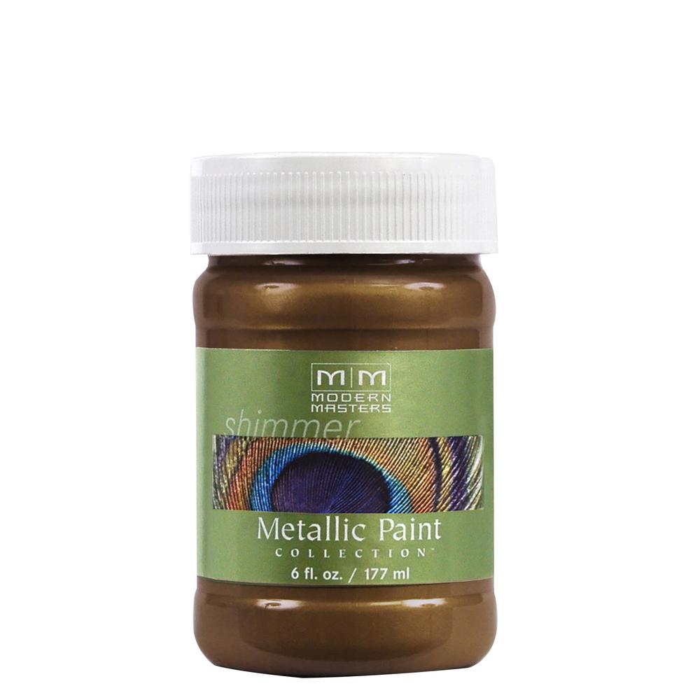 Modern Masters ME190 Metallic Paint, Satin, Statuary Bronze, 6 oz