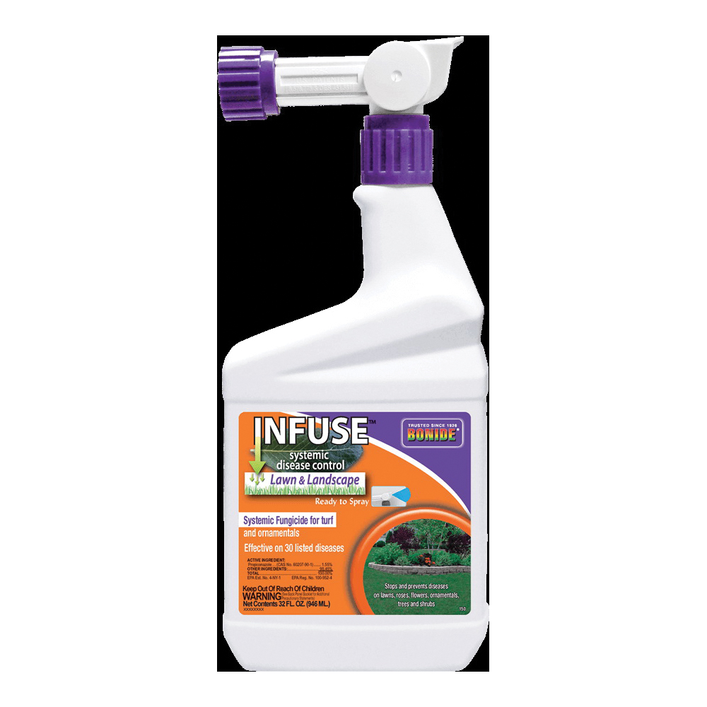 Infuse B70 150 RTS Lawn and Landscape Fungicide, Liquid, Latex, Yellow, 1 qt Container