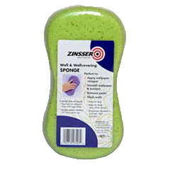 Zinsser 97409 Wallcovering Sponge, 8 in L, 4-1/2 in W, 3 in Thick