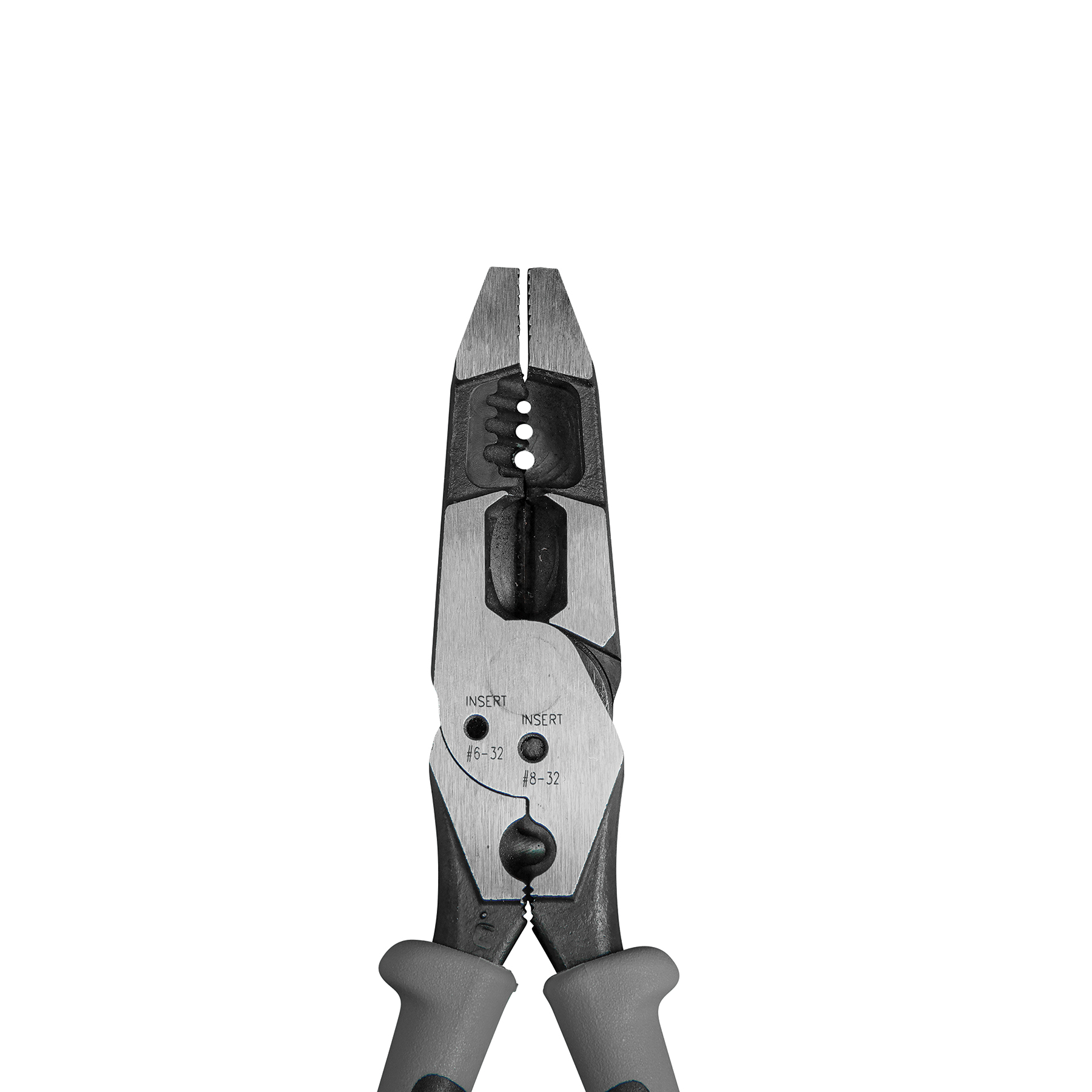 Klein Tools J215-8CR Hybrid Pliers, 8 in OAL, 10 to 14 AWG Solid, 12 to 16 AWG Stranded Cutting Capacity, 1/2 in W Jaw