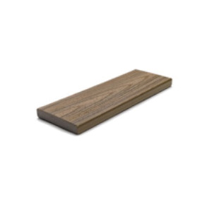 Transcend HG011212TS01 Fascia Deck Board, 12 ft L, 12 in W, 1 in T, Havana Gold