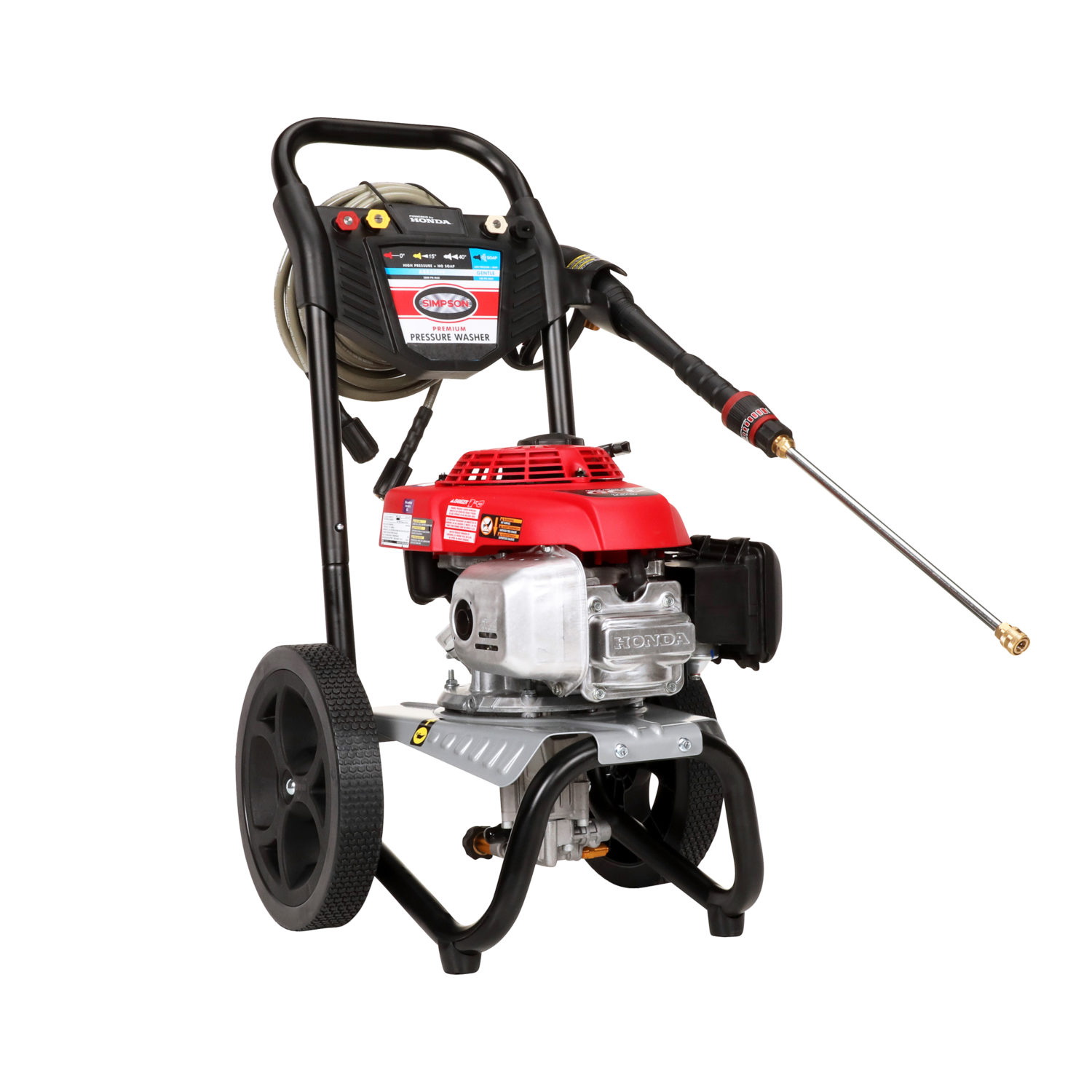 Simpson MegaShot 60773 Pressure Washer, Gas, Honda GCV 160 Engine, 160 cc Engine Displacement, Axial Cam Pump