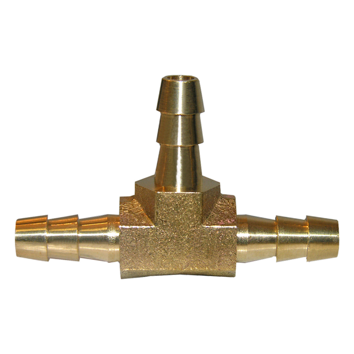 17-7401 Hose Tee, 1/8 in, Barbed, Brass