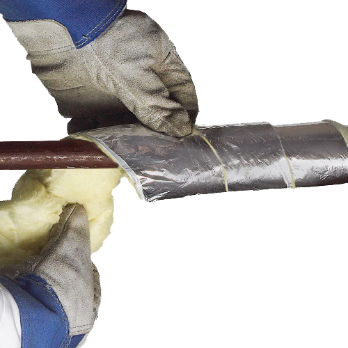 Frost King SP50 Pipe Insulation Kit, 50 ft L, 3 in W, 1/2 in Thick, 1.6 R-Value, Fiberglass