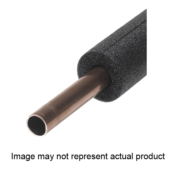 RS510XB/6 Pipe Insulation, 1/2 in Thick, 6 ft L, Rubber, 1/2 in Pipe