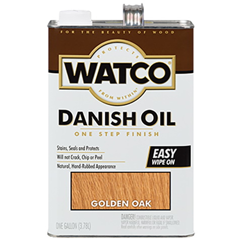 65131 Danish Oil, Golden Oak, Liquid, 1 gal
