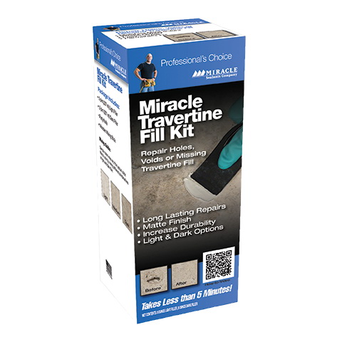 Miracle Sealants TRAVFIL6 Travertine Fill Kit, Matte, Solid