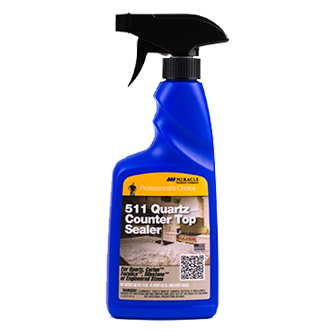Miracle Sealants QCTS16OZ6 Countertop Sealer, Liquid, 16 oz