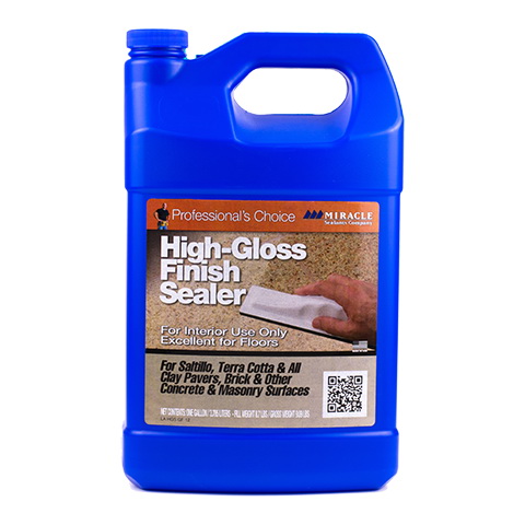 Miracle Sealants HGFS4GAL Sealer, High-Gloss, Liquid, 1 gal, Bottle