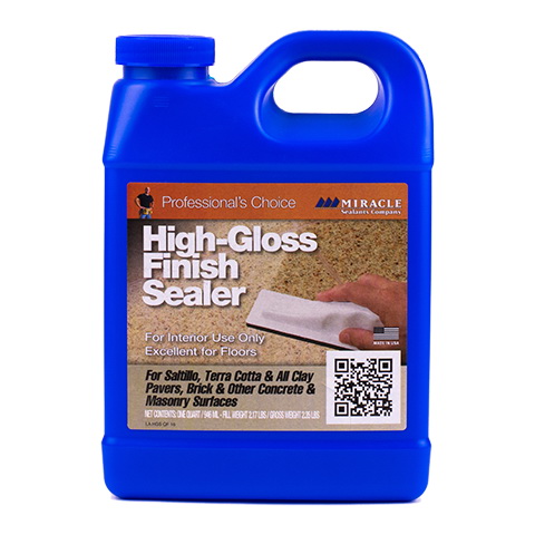 Miracle Sealants HGFS6QT Sealer, High-Gloss, Liquid, 1 qt, Bottle