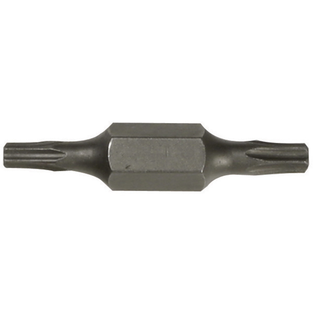 Klein Tools 32485 Replaceable Bit, #10, #15 Tip, Torx Tip, 1/4 in Shank, Hex Shank, Steel, 1-1/4 in L