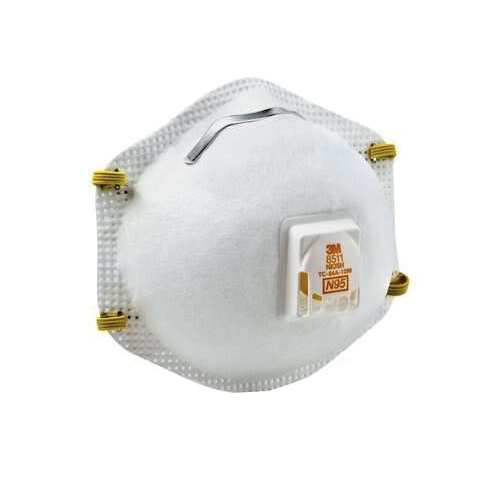 Drywall Sanding Respirator with Cool Flow Valve, 3M, N95 Filter Class - 4