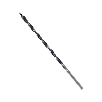 Bosch Daredevil NKST04 Auger Drill Bit, 1/4 in Dia, 7-1/2 in OAL, Open-Faced Flute, 3/16 in Dia Shank