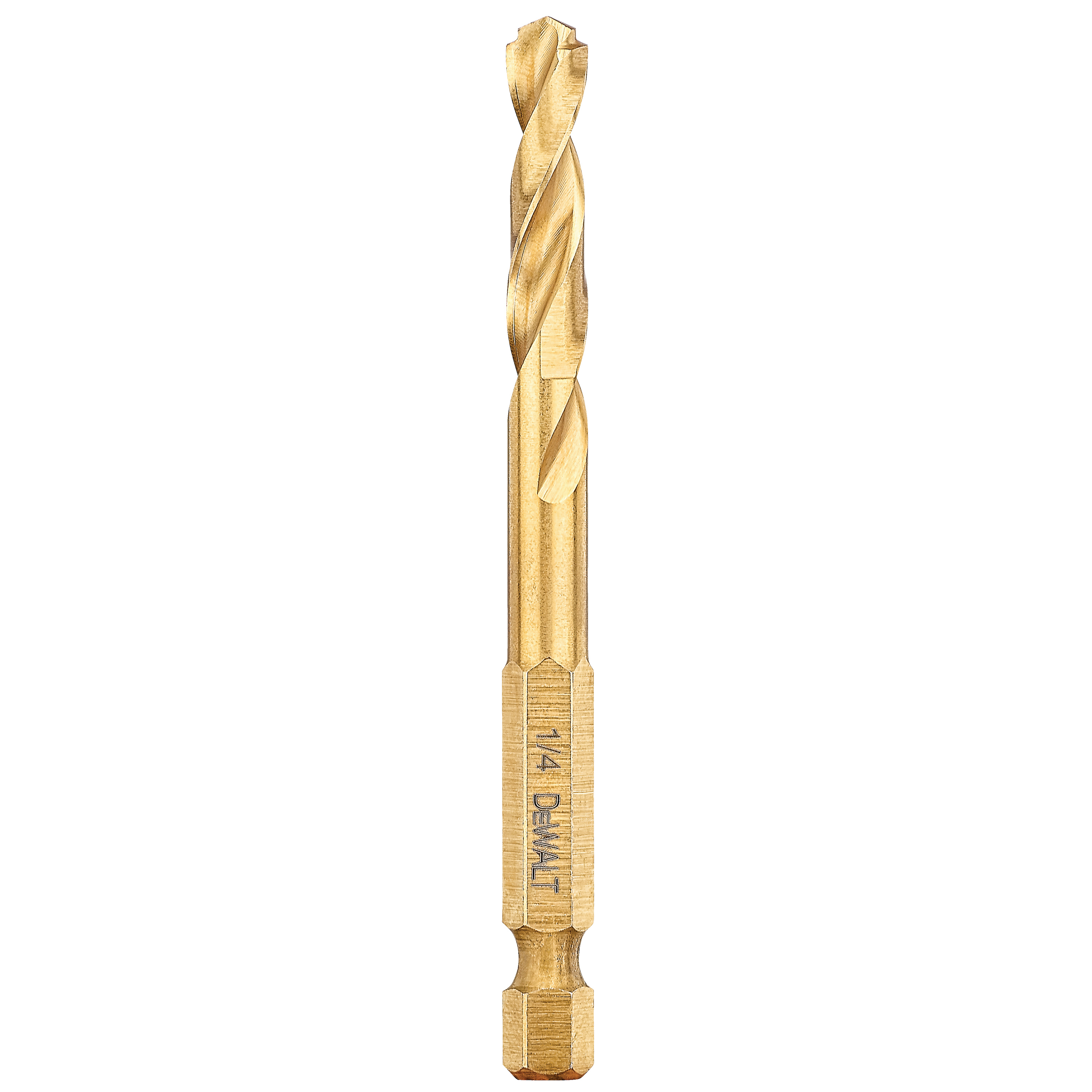 DEWALT IMPACT READY Series DD5114 Drill Bit, 7/32 in Dia, 3-7/64 in OAL, 1/4 in Dia Shank