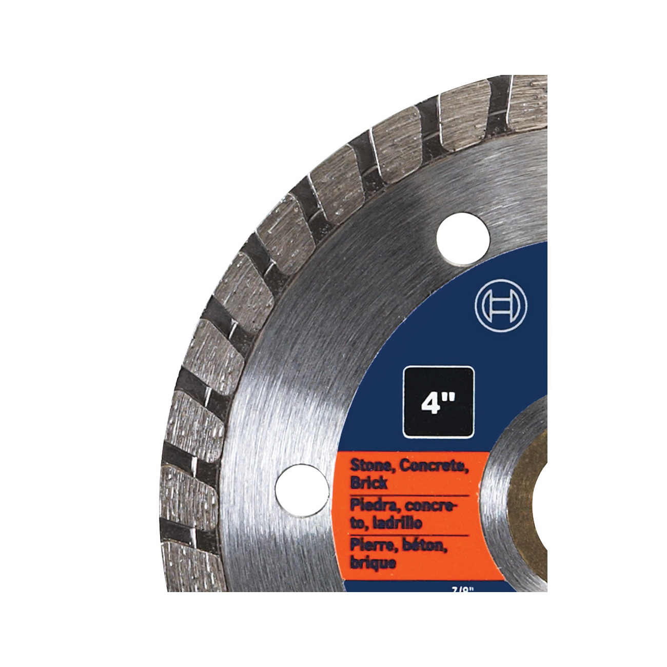 Bosch DB442C Blade, 4 in Dia, 5/8 in Arbor, Turbo Rim