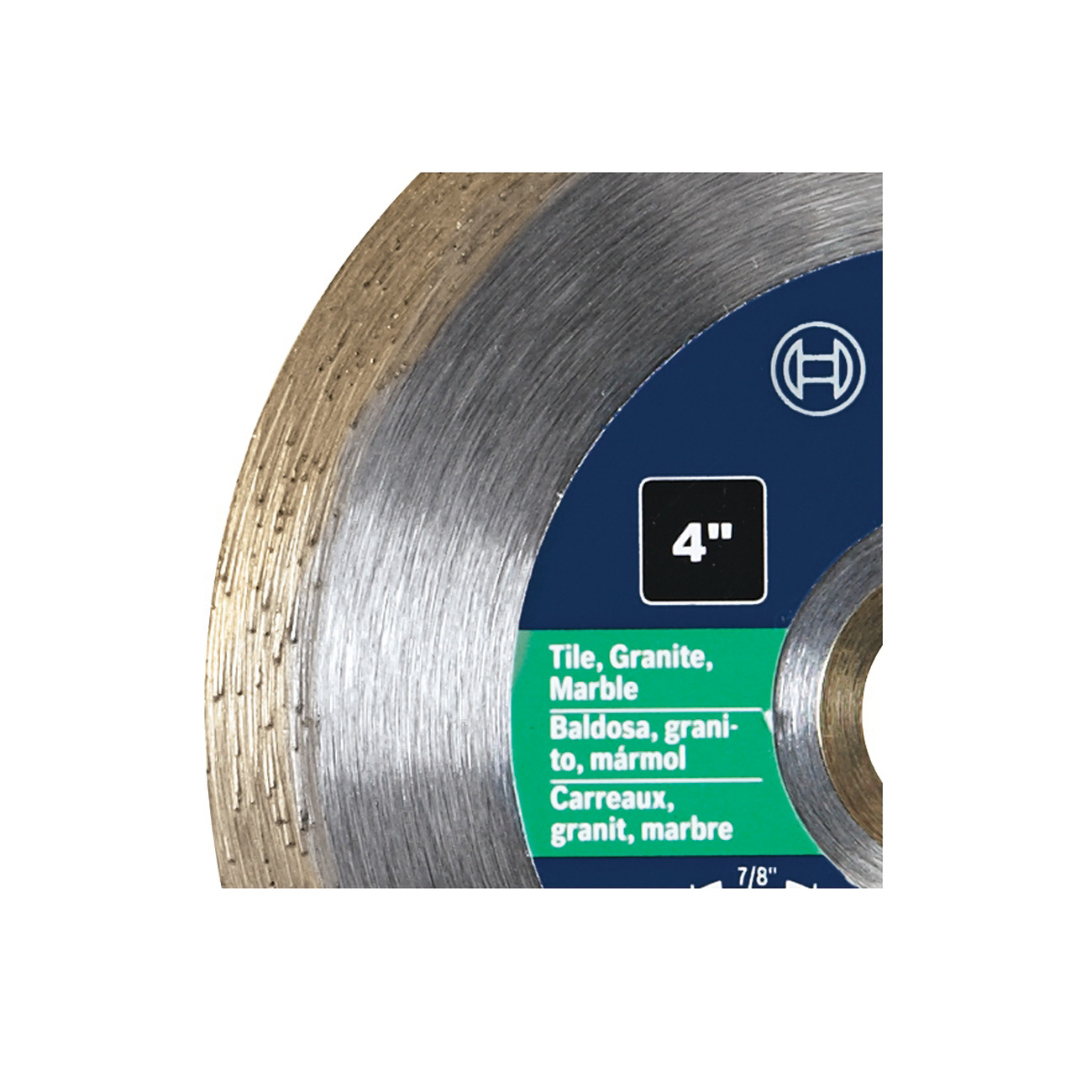 Bosch DB443C Blade, 4 in Dia, 5/8 in Arbor, Continuous Rim