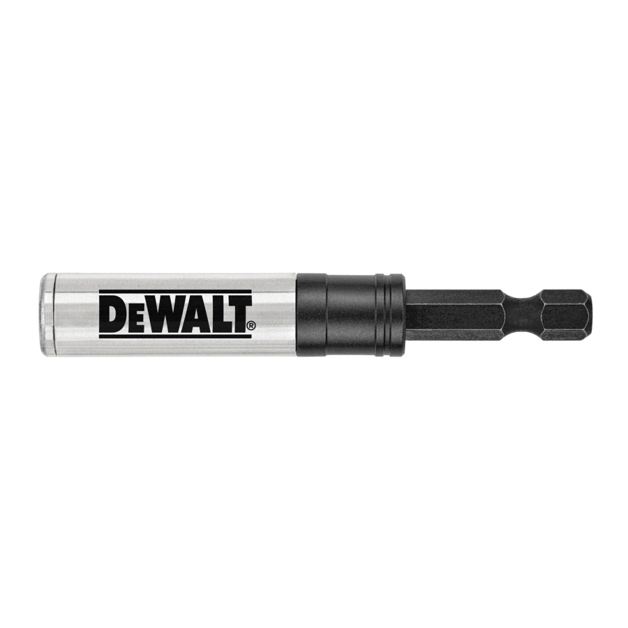 DWA3HLDFT Bit Holder, 1 in Drive, Hex Drive, 1/4 in Shank, Hex Shank