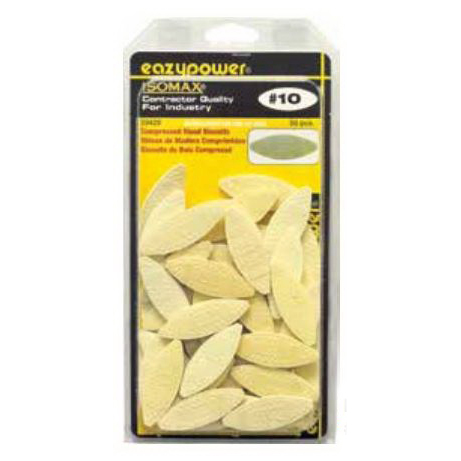 Isomax 39425 Joiner Biscuit, #10, Wood