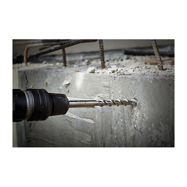 Milwaukee 48-20-3988 Drill Bit, 1-1/2 in Dia, 23 in OAL, Wide Flute, 1-Flute, 45/64 in Dia Shank, SDS-Max Shank