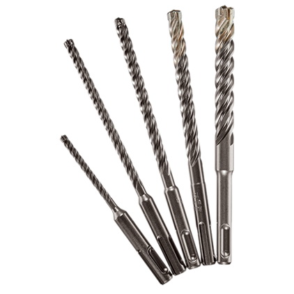 M/2 MX4 48-20-7498 Drill Bit Set, 5-Piece, Carbide/Steel
