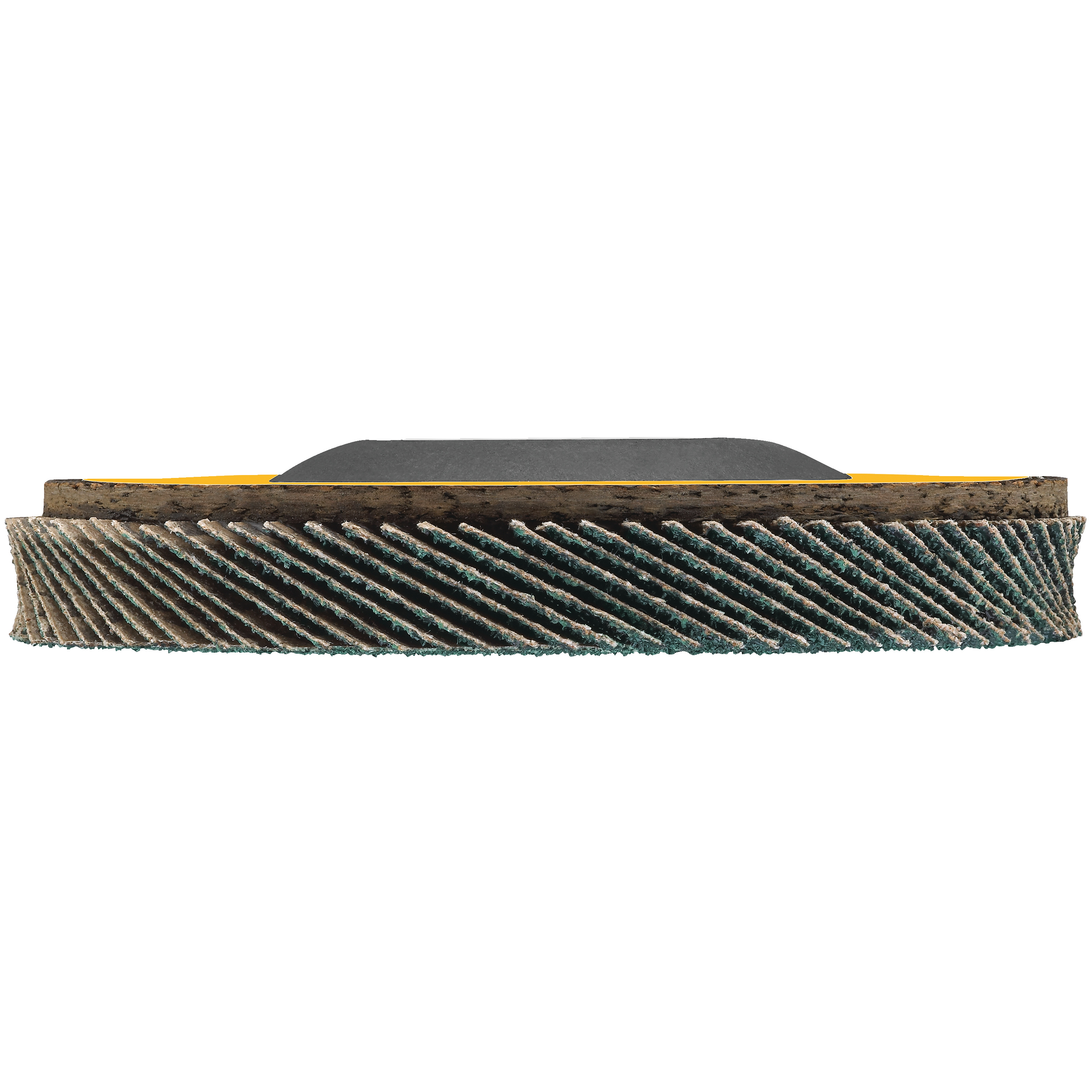 DEWALT XP Series DW8250 Ceramic Flap Disc, 4-1/2 in Dia, 7/8 in Arbor, Coated, 40 Grit, Coarse, Zirconia Abrasive