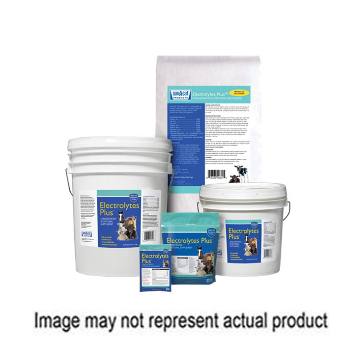 Sav-A-Caf Electrolytes Plus 01-7408-0216 Nutritional Supplement, Dry Powder, 6 lb Pouch lb