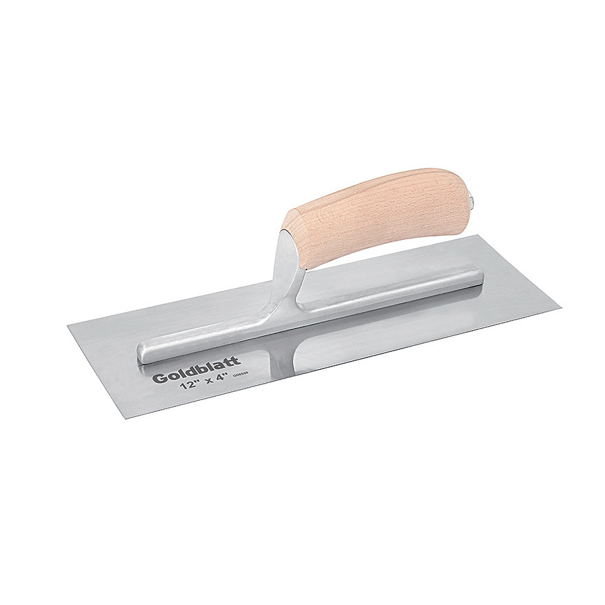 Goldblatt G06950 Concrete Groover, 6 in L Blade, 3 in W Blade, Carbon Steel Blade