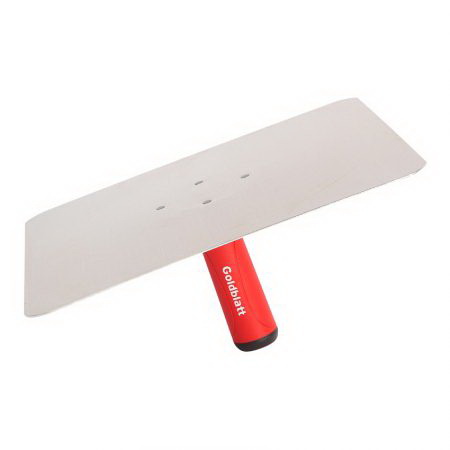 Goldblatt G05031 Drywall Hawk, 13 in L Blade, 13 in W Blade, Aluminum, Soft-Grip Handle