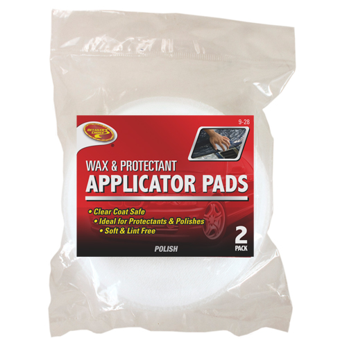 DETAILER'S CHOICE 9-28 Applicator Pad, White - 3