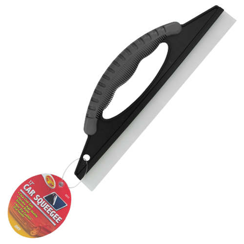 DETAILER'S CHOICE 6312 Squeegee Car Dryer, 12 in Blade, Silicone Blade, Black/Gray - 2