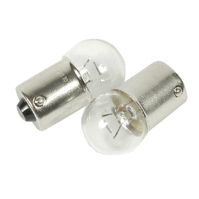 GE 67/BP2 Automotive Bulb, 13.5 V, 8 W, Miniature Incandescent Lamp, Single Contact Bayonet Base