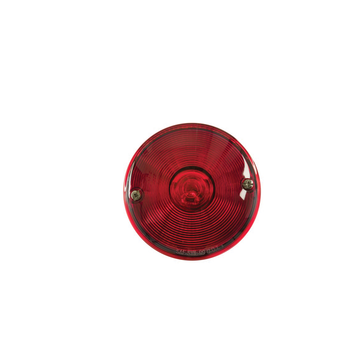 Blazer B55UW Tail Light with Metal Mounting Plate, Incandescent Lamp, Red Housing, Acrylic Lens - 4