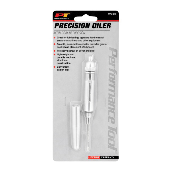Performance Tool W243 Precision Oiler, Aluminum