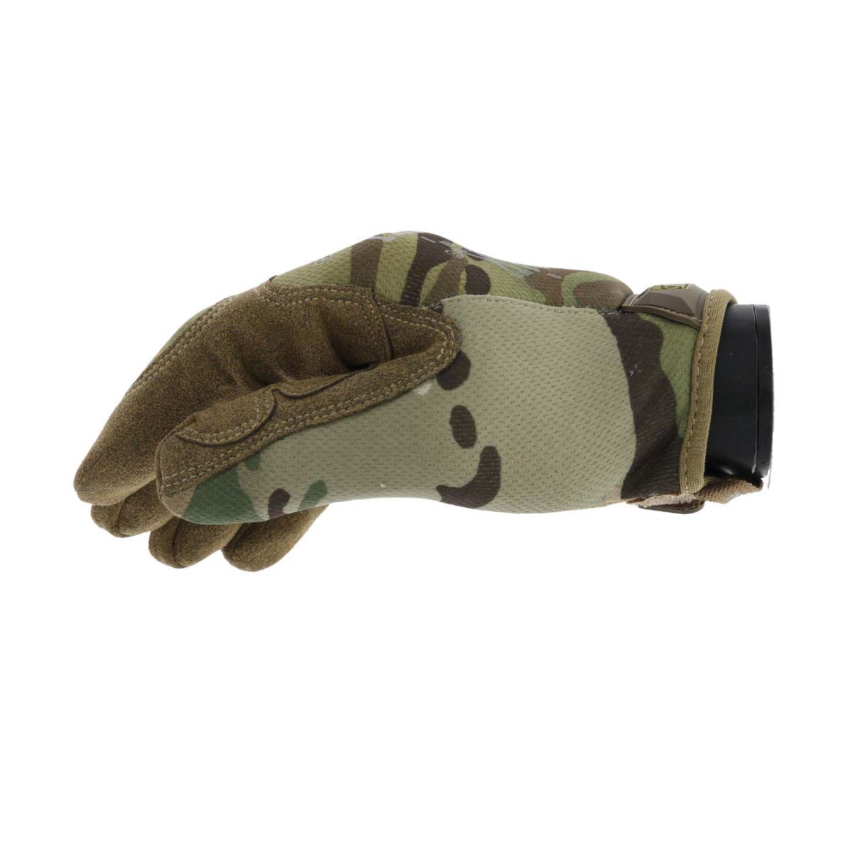 Mechanix Wear MG-78-010 Gloves, L, Reinforced Thumb, Leather/TPR, Camouflage