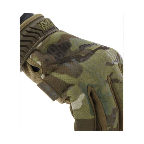 Mechanix Wear MG-78-010 Gloves, L, Reinforced Thumb, Leather/TPR, Camouflage