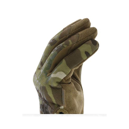 Mechanix Wear MG-78-010 Gloves, L, Reinforced Thumb, Leather/TPR, Camouflage
