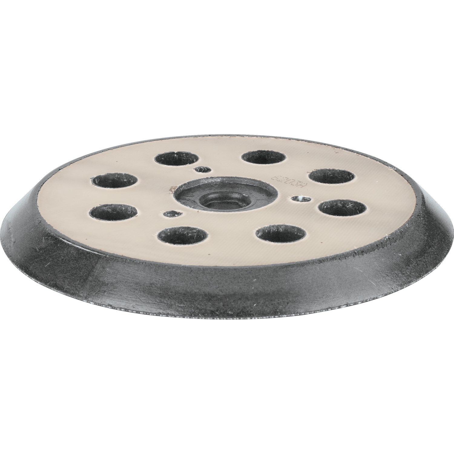 Sander Backing Pad, Makita, Adhesive Paper, 5 in Dia, 8 Hole, Rubber - 5